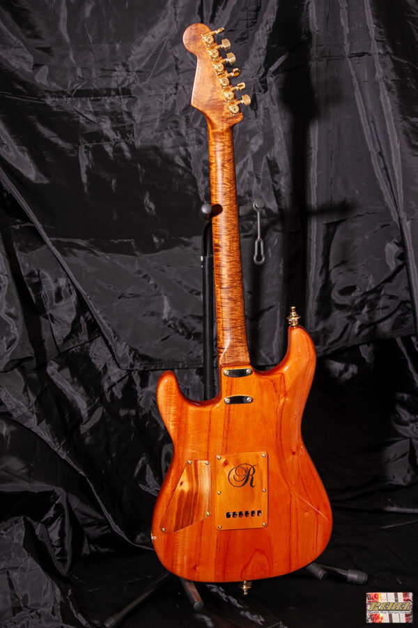 Rebel Custom Guitars Forest Fire 2024 Strat Style in High Gloss 2K - Image 19