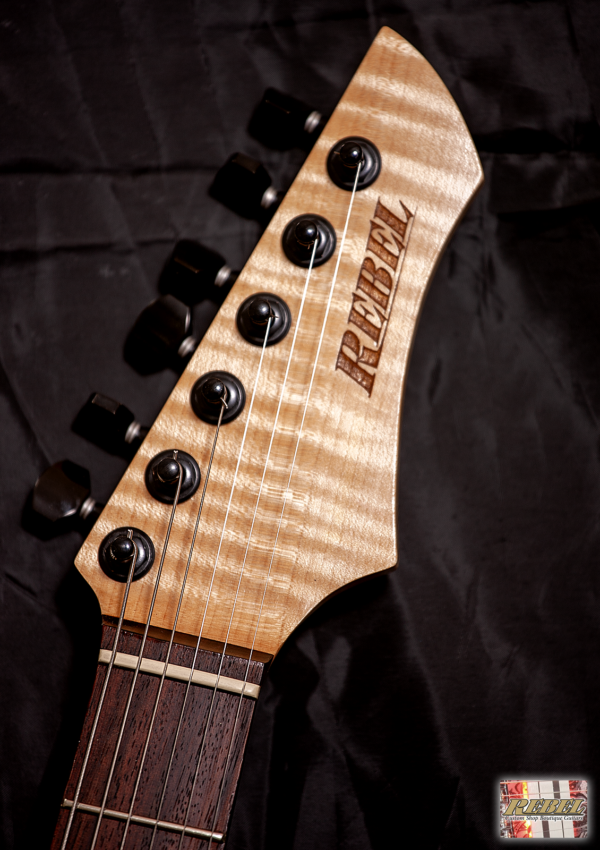 INCARNATE- Double Cutaway Exotic Wood Strat Style with Custom Switching! - Image 6