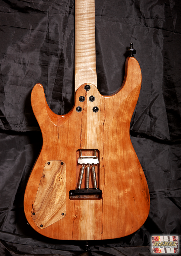 INCARNATE- Double Cutaway Exotic Wood Strat Style with Custom Switching! - Image 9