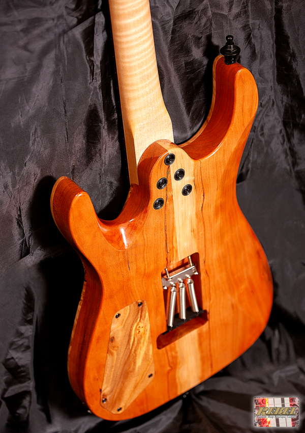 INCARNATE- Double Cutaway Exotic Wood Strat Style with Custom Switching! - Image 11