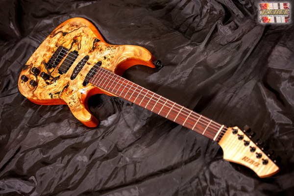 INCARNATE- Double Cutaway Exotic Wood Strat Style with Custom Switching! - Image 19