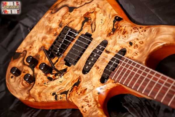 INCARNATE- Double Cutaway Exotic Wood Strat Style with Custom Switching! - Image 20